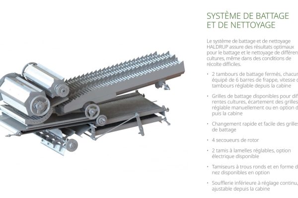 threshing-250825_Overview_C-85_Website_FR9-1 Das Dresch- und Reinigungswerk bietet optimale Ergebnisse beim Drusch und der Reinigung der verschiedenen Fruchtarten